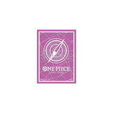Bandai One Piece Card Game Official Sleeves: Assortment 13 - Standard Card Game Back Purple (70-Pack)