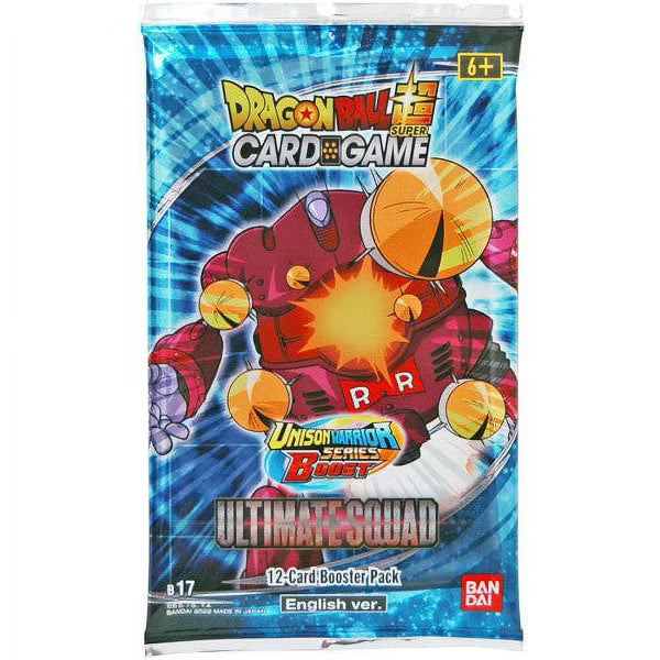 BANDAI Dragon Ball Super TCG: Booster Pack - Ultimate Squad BT17