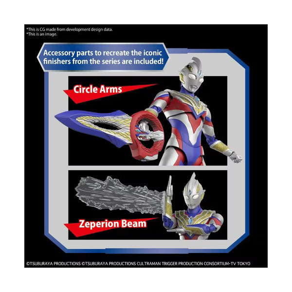 Bandai - Bandai Hobby - Ultraman Trigger - Figure-rise Standard - Multi Type Ultraman Trigger Model Kit