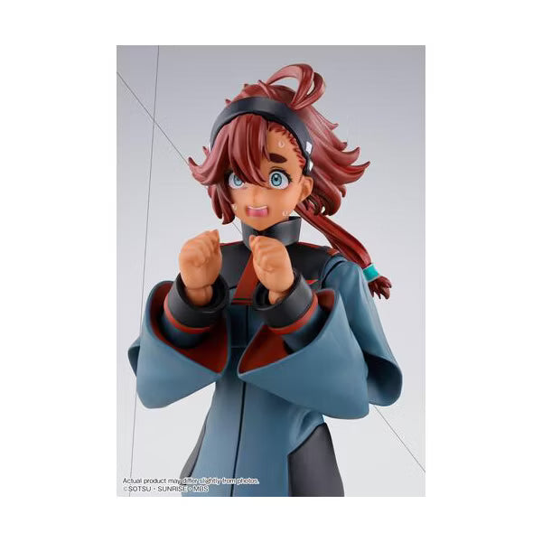 Bandai - Tamashii Nations - Mobile Suit Gundam: The Witch from Mercury - S.H.Figuarts - Suletta Mercury (Regular Uniform Ver.) Aand Option Set