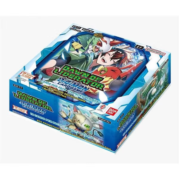 Bandai Digimon TCG Dawn of Liberator Booster Box (EX11) - 24 Packs
