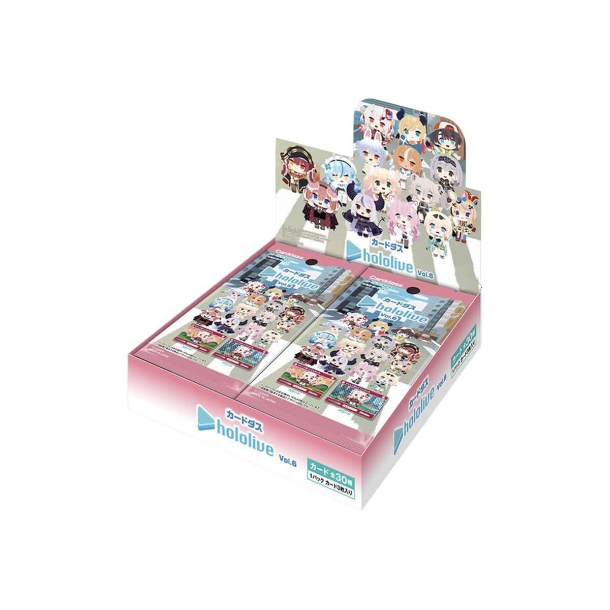 Bandai Carddass Hololive Vol. 6 Booster Box - 20 Packs
