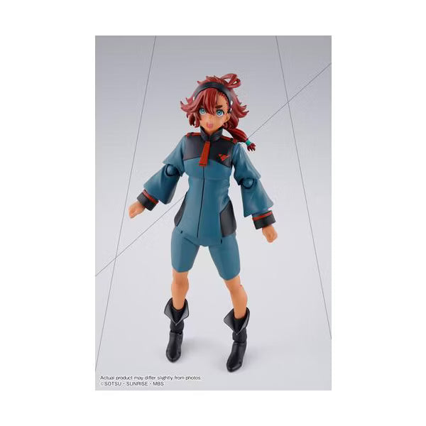 Bandai - Tamashii Nations - Mobile Suit Gundam: The Witch from Mercury - S.H.Figuarts - Suletta Mercury (Regular Uniform Ver.) Aand Option Set