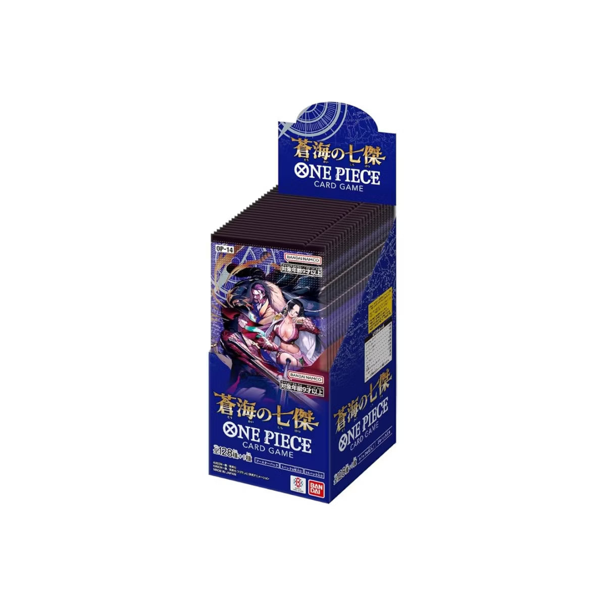 Bandai One Piece Card Game The Seven Heroes Of The Blue Sea Booster Box (OP-14) (Japanese) - 24 Packs